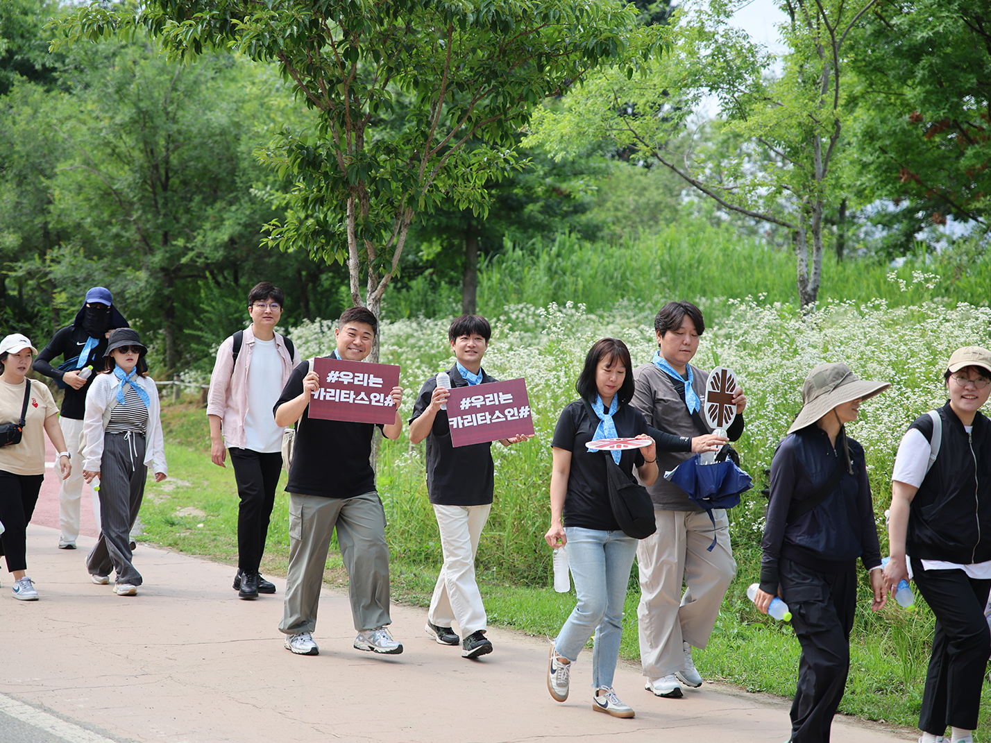 도보성지순례 이미지입니다.